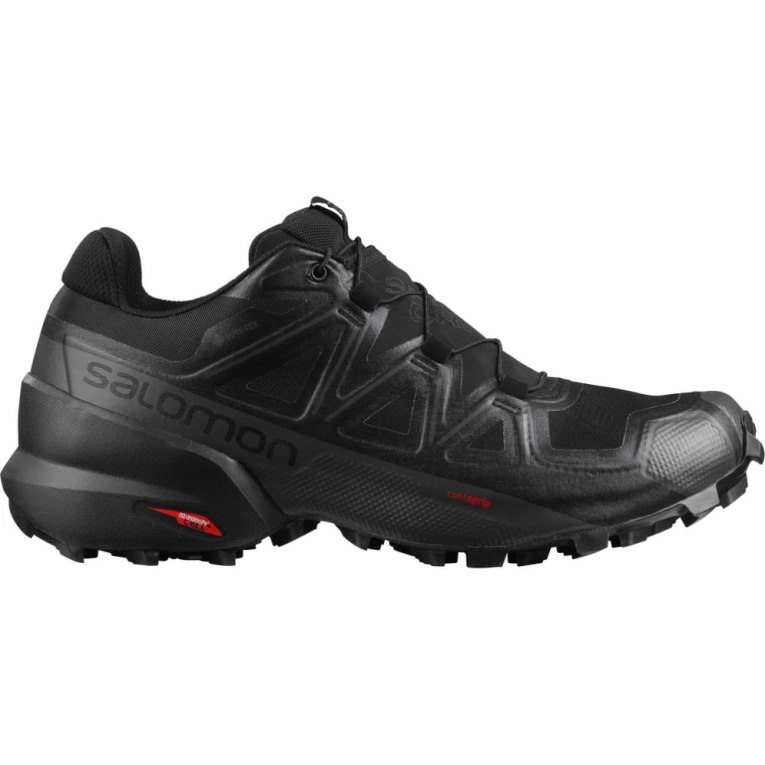 Sapatilhas Trail Running Salomon Speedcross 5 GTX Masculino Pretas | PT R12039